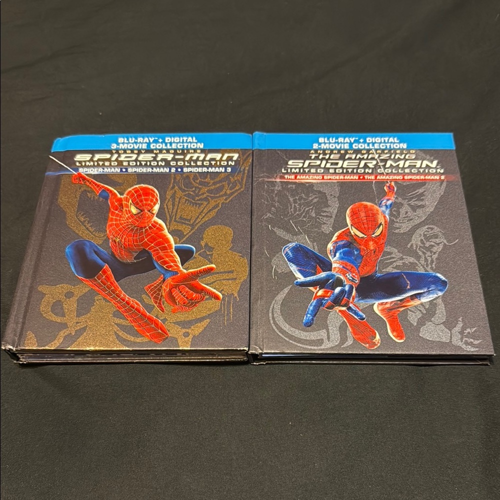 Spider-Man 1-3 & Amazing Spider-Man 1-2 Limited Edition Collection Blu-Rays
